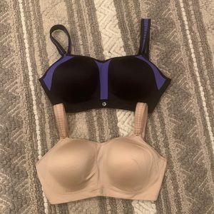 36DDD SomaSport Max Support Contour Underwire sports bras.